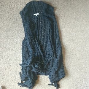 Bb dacota long sleeveless sweater